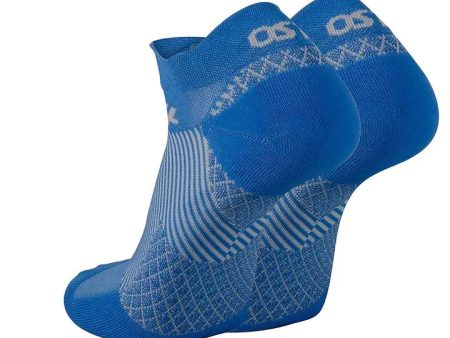 Plantar Fasciitis Socks No Show - Blue Online