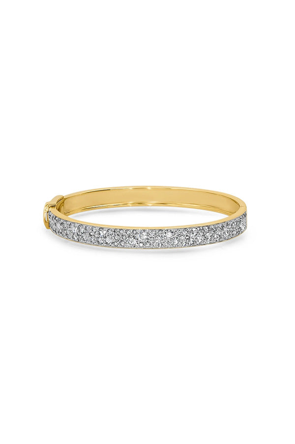 Diamond Cluster Bangle Online now