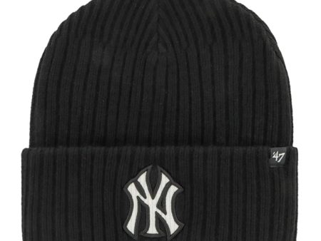 ’47 BRAND YANKEES THICK CORD 47 CUFF KNIT BLACK【THCCK17ACE】 Discount