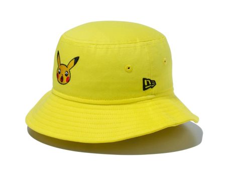 【KIDS】NEW ERA × POKEMON - YOUTH BUCKET01 POKEMON PIKA YEL【14124519】 Online Hot Sale