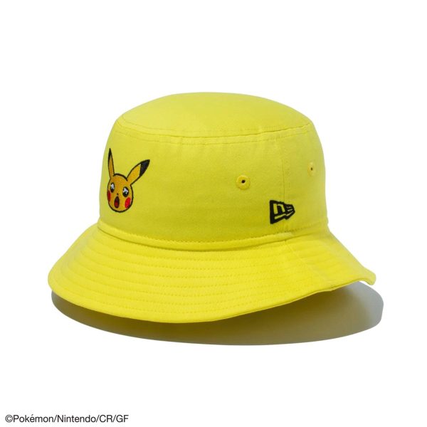 【KIDS】NEW ERA × POKEMON - YOUTH BUCKET01 POKEMON PIKA YEL【14124519】 Online Hot Sale