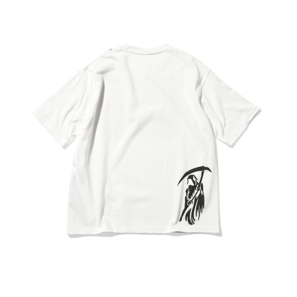 APACHE アパッチ ”NIGHTMARE” (RED) TEE WHITE RED ナイトメアTシャツ ホワイト レッド【APT24060301】 on Sale