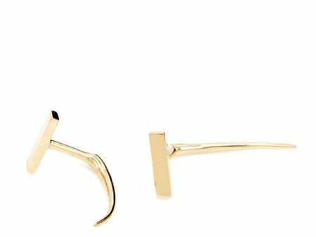 Bar Infinite Tusk Earrings Online