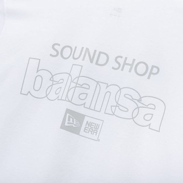 NEW ERA × SOUND SHOP balansa - AP BALANSA SHORT SLEEVE TEE CAPTABLE WHT【13822798】 Online Hot Sale