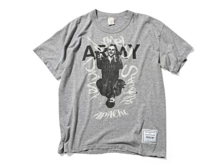 APACHE アパッチ L$D CUSTOM TEE GREY L$DカスタムTシャツ グレー【APT240703_04】Lサイズ相当 Supply