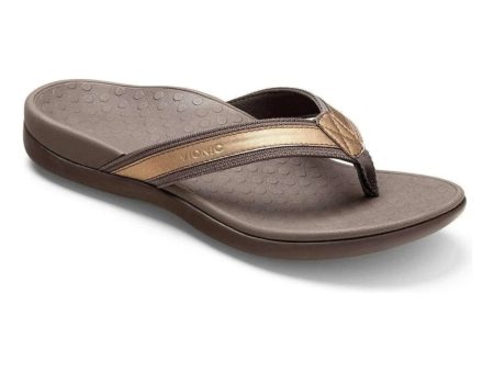 TIDE II TOE POST SANDAL - Bronze Metallic on Sale