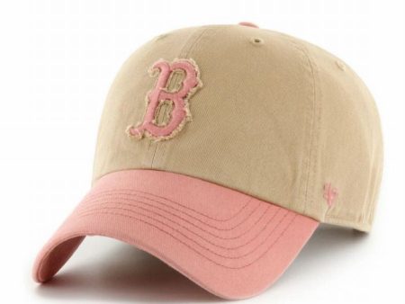 ’47 BRAND BOSTON RED SOX - ’47 CLEAN UP CANYON KHAKI PINK【CARVN02GWS】 Online