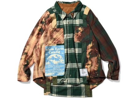 APACHE アパッチ W.E.C SHIRT GREEN W.E.Cシャツ グリーン【AP_SH24002】XXLサイズ相当 Hot on Sale