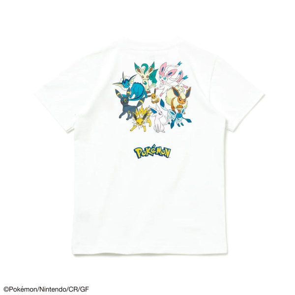 【Kids】NEW ERA × POKEMON - SS CT TEE PKMN PIK EEVFRI WHI【14124541】 For Discount