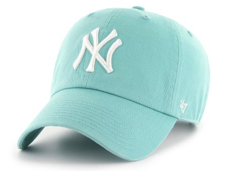 ’47 BRAND Yankees ’47 CLEAN UP LAGOON BLUE 【RGW17GWSNL】 on Sale