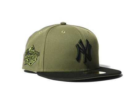 NEW ERA New York Yankees - 59FIFTY CO 1998 WS NEWOLIVE BLACK【70890650】 For Discount