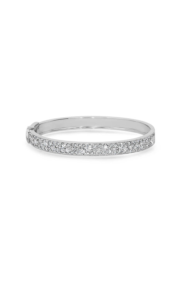 Diamond Cluster Bangle Online now