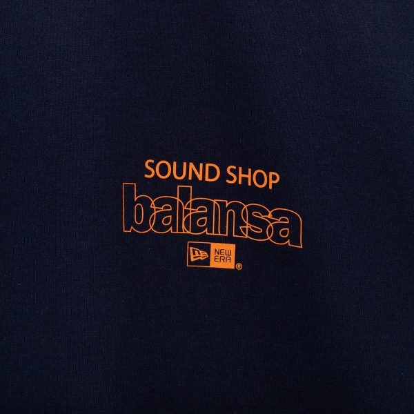 NEW ERA × SOUND SHOP balansa - AP BALANSA SHORT SLEEVE TEE  NAVY【13822797】 For Sale