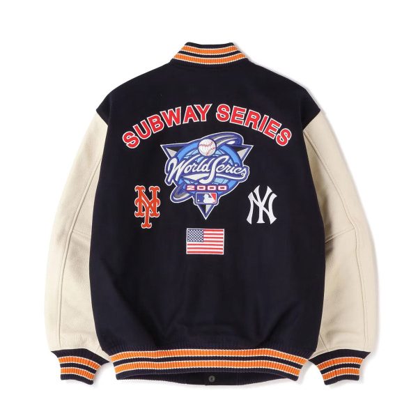 AVIREX × MLB - STADUIM JACKET SUBWAY SERIES 【7833252050】 Discount