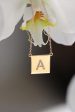 Scrabble Initial Necklace Cheap