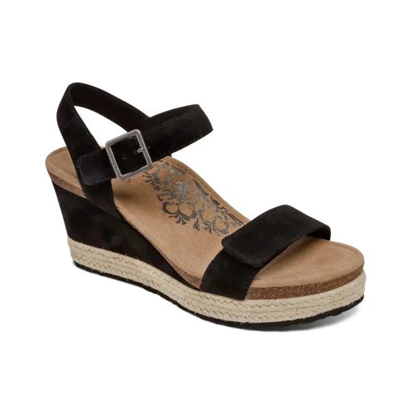 Sydney Quarter Strap Espadrille Wedge - In Multi Colors For Sale