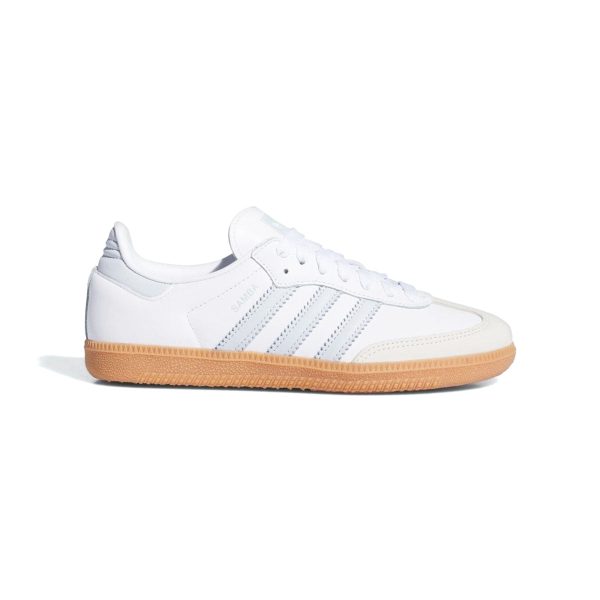 adidas SAMBA OG W WHITE HALBLUE OWHITE アディダス サンバ オージー W フットウェアホワイト ヘイローブルー オフホワイト【IE0877】 on Sale