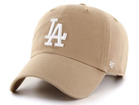 ’47 BRAND DODGERS ’47 CLEAN UP KHAKI WHITE LOGO 【NLRGW12GWS】 Online