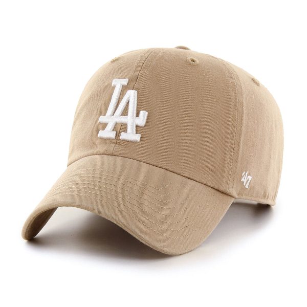 ’47 BRAND DODGERS ’47 CLEAN UP KHAKI WHITE LOGO 【NLRGW12GWS】 Online