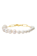 Ascending Pearls Bracelet on Rectangular Chain (Sold Out) Online Hot Sale