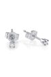 Baby Prong Earrings with Mini Diamond Cheap