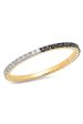 Black and White Diamond Eternity Band Fashion