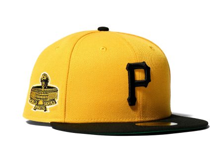 NEW ERA Pittsburgh Pirates - WS 1971 59FIFTY A GOLD BLACK【70757838】 For Sale