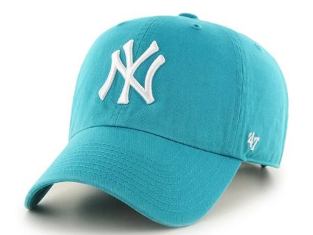 ’47 BRAND New York Yankees - ’47 CLEAN UP Neptune【RGW17GWS】 on Sale