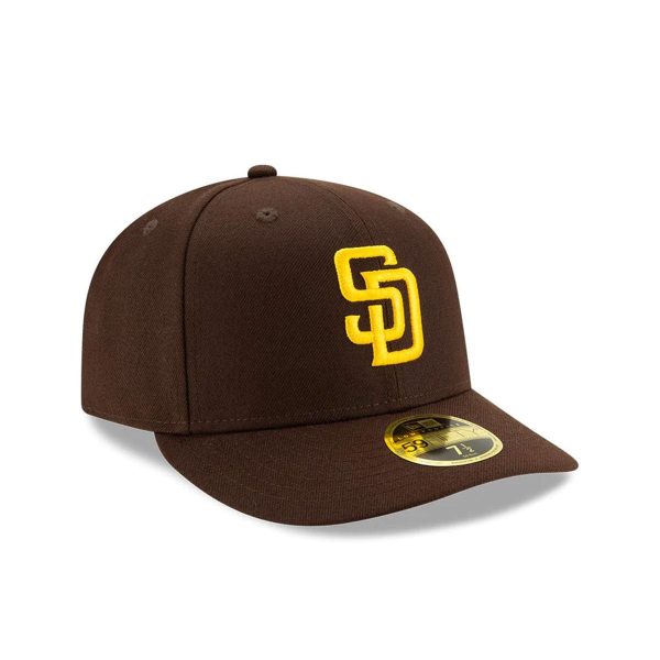 NEW ERA MLB ON-FIELD San Diego Padres Burntwood LP 59FIFTY 13554932 Discount