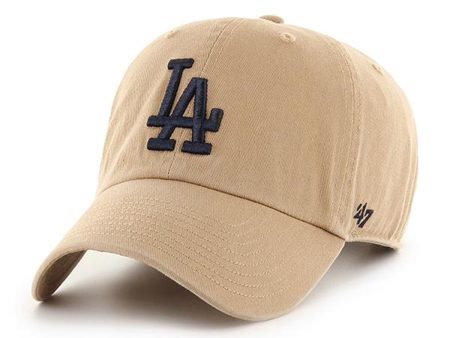 ’47 BRAND Los Angeles Dodgers - 47 CLEAN UP Khaki・NVY【NLRGW12GWS】 Online Sale