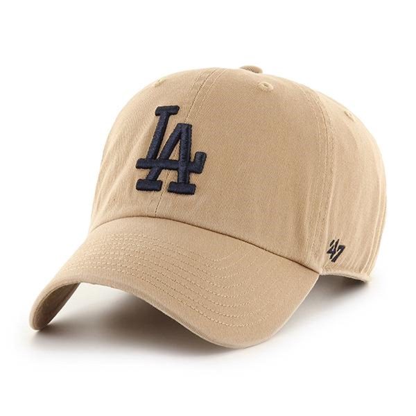 ’47 BRAND Los Angeles Dodgers - 47 CLEAN UP Khaki・NVY【NLRGW12GWS】 Online Sale