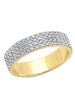 Diamond Cigar Band Pinky Ring on Sale