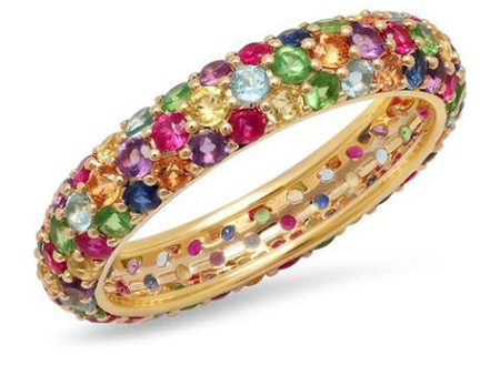 Multi Colored Domed Ring Supply