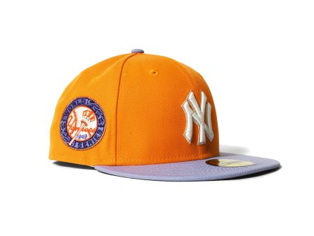 NEW ERA New York Yankees - 59FIFTY 1949 WS LIGHT ORANGE LAVENDER Online Sale