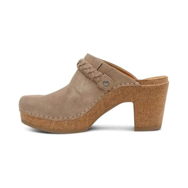 Corey Clog - Taupe on Sale