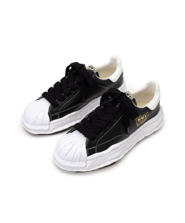 Maison MIHARA YASUHIRO ミハラヤスヒロ BLAKEY LOW ブレイキー ローOG SOLE SHELL TOE LEATHER SNEAKER Black | ブラック【A06FW702】 Online Sale