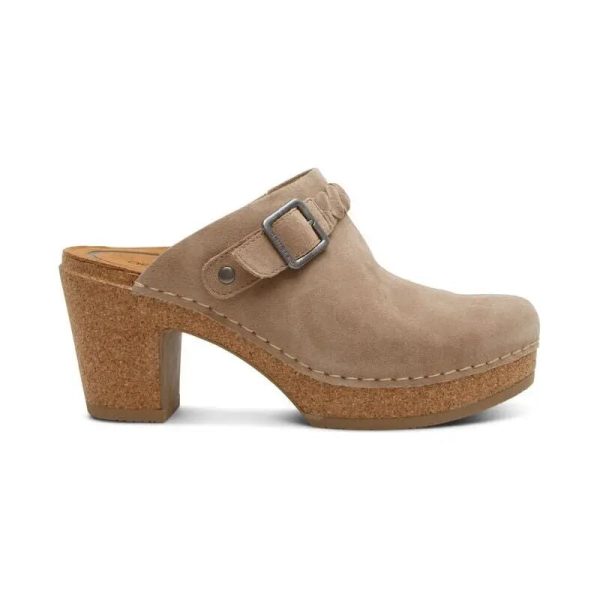 Corey Clog - Taupe on Sale