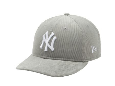 NEW ERA New York Yankees - 9FIFTY MLB CORDUROY GRAY【3946778】 Online Sale