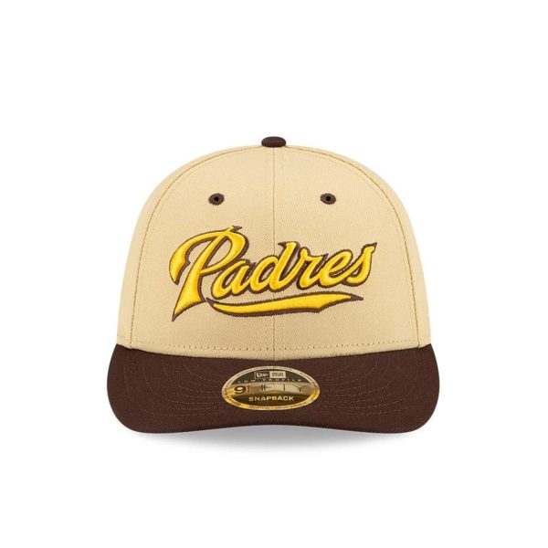 NEW ERA × FELT SAN DIEGO PADRES - LP 9FIFTY SNAPBACK LIGHT BEIGE 【14177166】 Supply