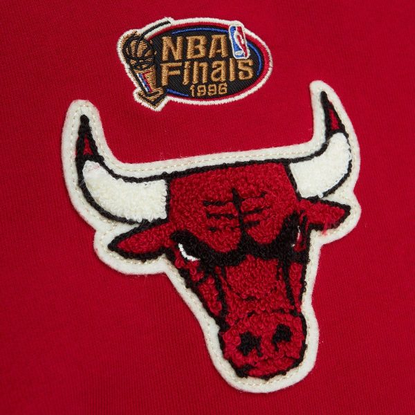 MITCHELL & NESS Chicago Bulls - NBA TEAM LEGACY FRENCH TERRY HOODY BULLS【FPHD5513】 Cheap