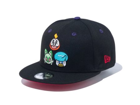 【KIDS】NEW ERA × POKEMON - YOUTH 9FIFTY POKEMON 3MONSTERS BLK【14124286】 Cheap