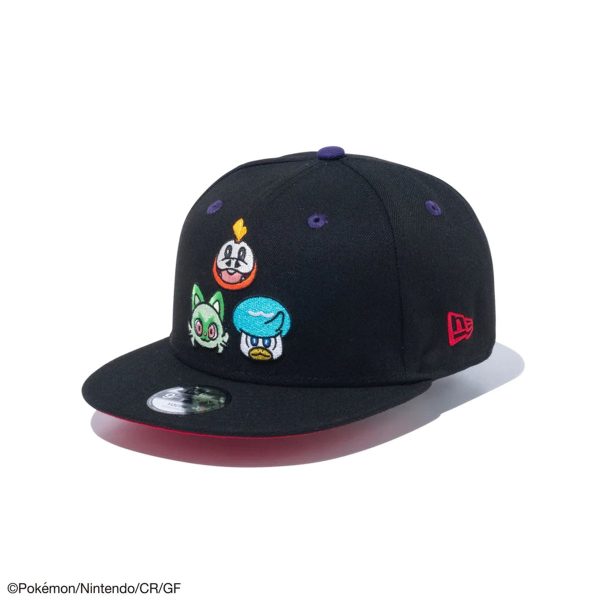 【KIDS】NEW ERA × POKEMON - YOUTH 9FIFTY POKEMON 3MONSTERS BLK【14124286】 Cheap