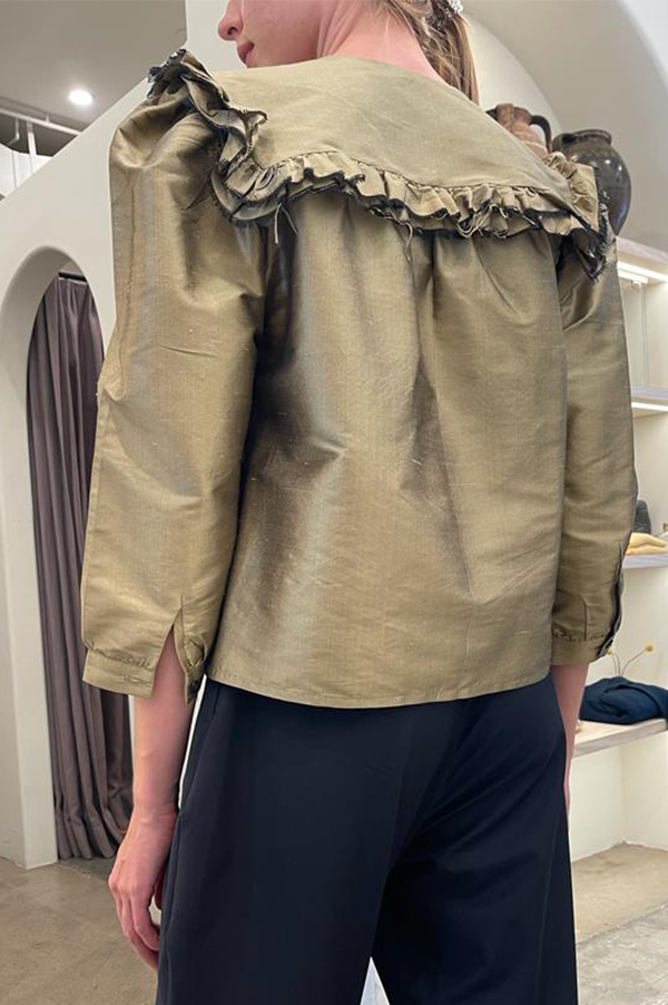 Vienna Blouse in Pyrite (Sold Out) Online