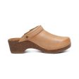 Beckie Cork Clog - Taupe Fashion