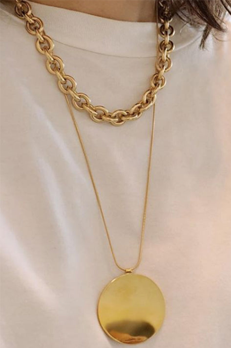 Disc Necklace (Sold Out) Fashion