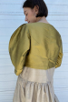 Palace Blouse in Iridescent Khaki Online