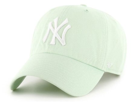 ’47 BRAND New York Yankees - ’47 CLEAN UP Aloe【NLRGW17GWS】 Hot on Sale