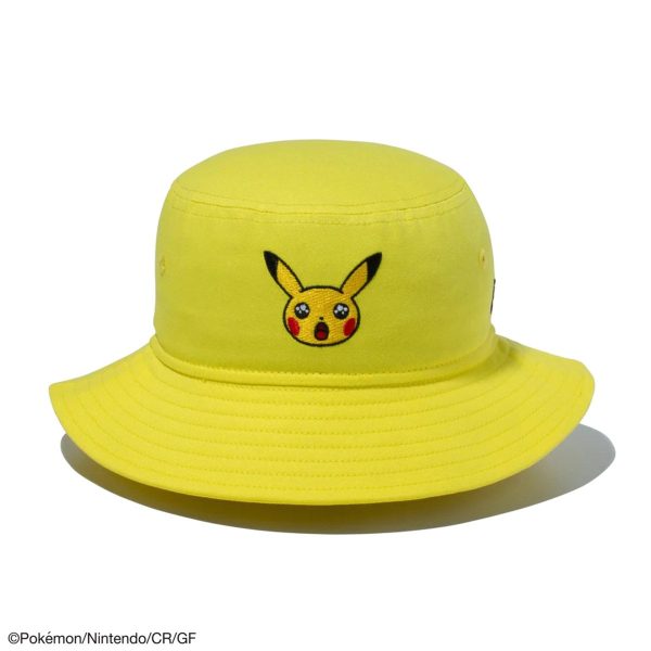 【KIDS】NEW ERA × POKEMON - YOUTH BUCKET01 POKEMON PIKA YEL【14124519】 Online Hot Sale