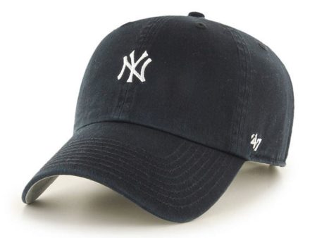 ’47 BRAND YANKEES BASE RUNNER ’47 CLEAN UP BLACK 【BSRNR17GWS】 on Sale