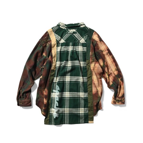 APACHE アパッチ W.E.C SHIRT GREEN W.E.Cシャツ グリーン【AP_SH24002】XXLサイズ相当 Hot on Sale